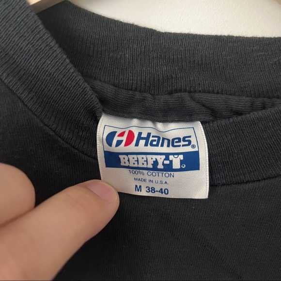 Vintage Rare Made in USA 1990 Sturgis Tee Black S - Picture 4 of 4